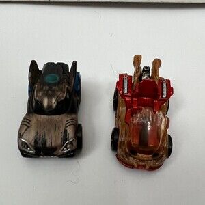 Hot Wheels 2016 Marvel's Guaridians of The Galaxy Rocket Raccoon + Groot Go-Kart